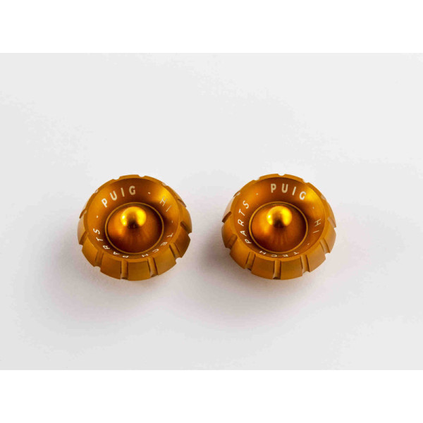 Puig Thruster Bar End Caps Gold